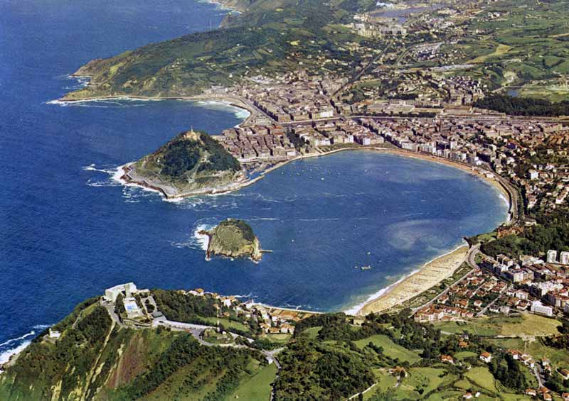La Concha
              de San Sebastian