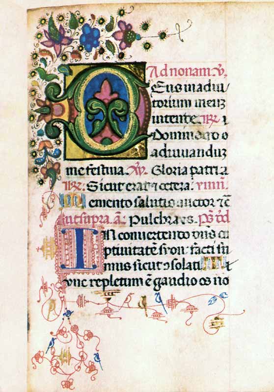 Un codex du Musée d'art religieux de Zadar
                    (XVIe. s.)