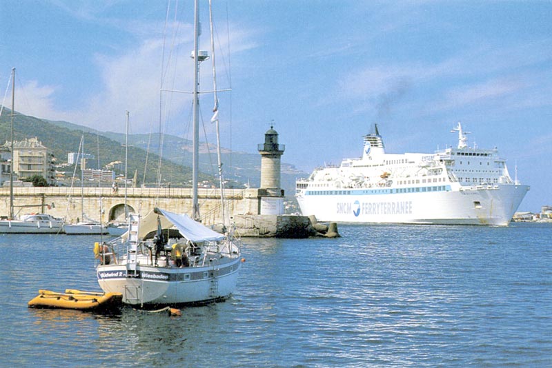 Arrivée à Bastia
                    !