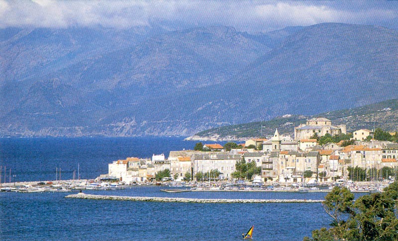 SAINT-FLORENT : le village et son port