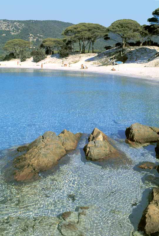 Porto-Vecchio : plage de Palomaggia