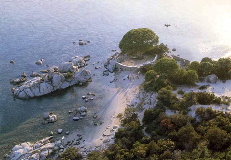 Porto-Vecchio : plage de Palomaggia