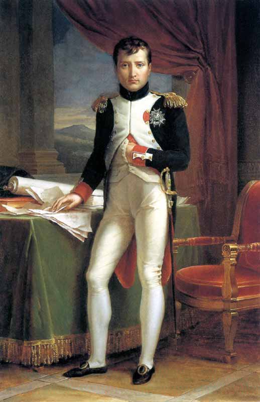 Ajaccio Casa Buonaparte : portrait de Napoleon