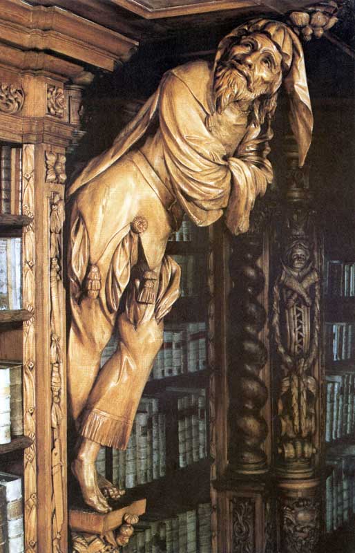 Bibliothèque de Waldsassen : l'Arrogance