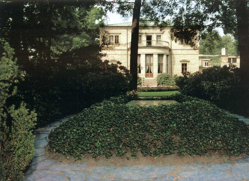 Bayreth maison et tombe de Wagner et de Cosima