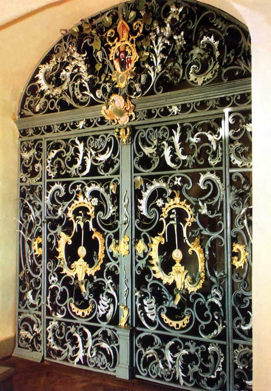 Grille de la nouvelle abbaye de Schontal