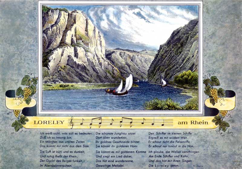 Le lied de H. Heine consacré à Loreley