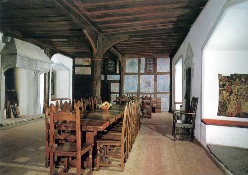 Marksburg : Salle des Chevaliers