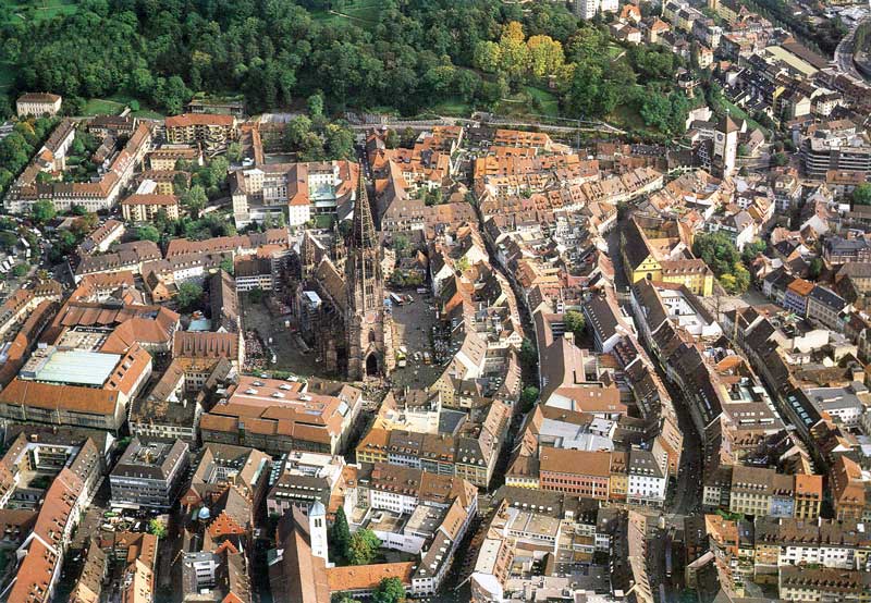 Centre
              ville de Freiburg
