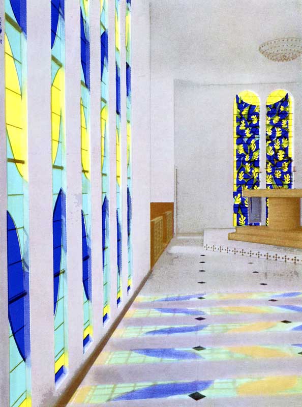 Vitraux de la Chapelle du Rosaire