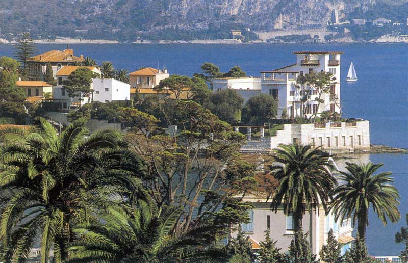 Villa Kerylos sur sa pointe
