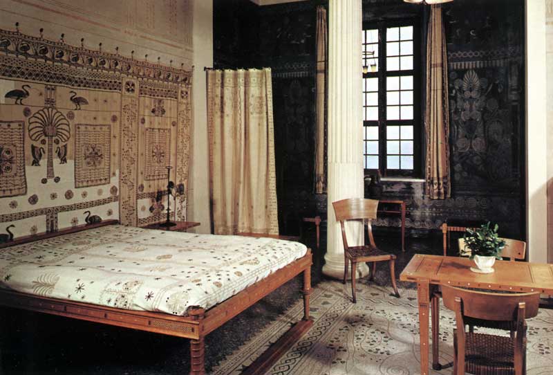 Chambre de la Villa Kerylos