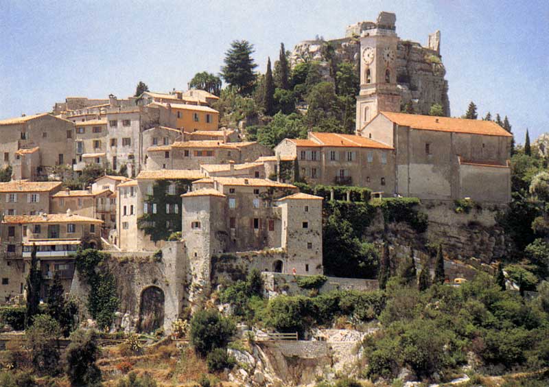 Èze sur sa colline