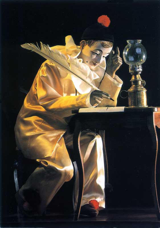 Pierrot écrivain