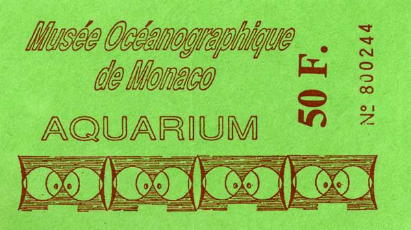 Billet des Aquarium