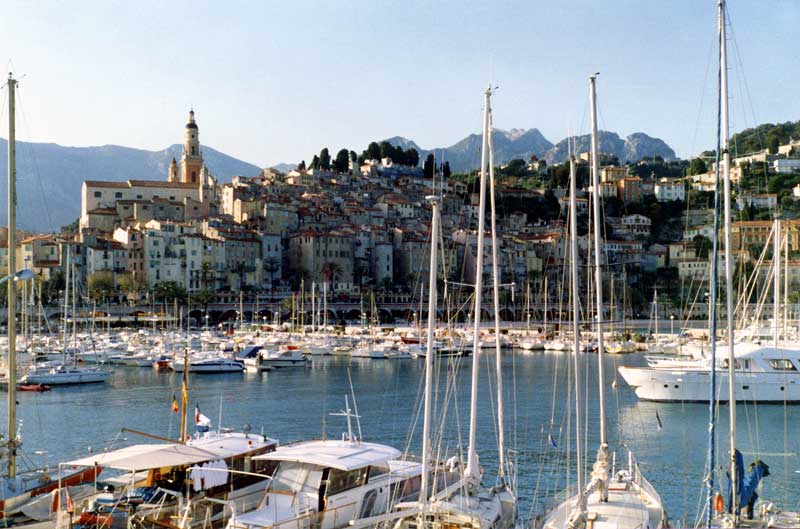 Port de yachts de Menton