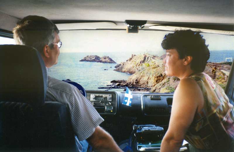 Jean.-Paul et Monique dans l'Aigle