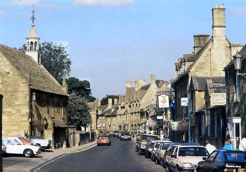 High Street et ses maisons anciennes