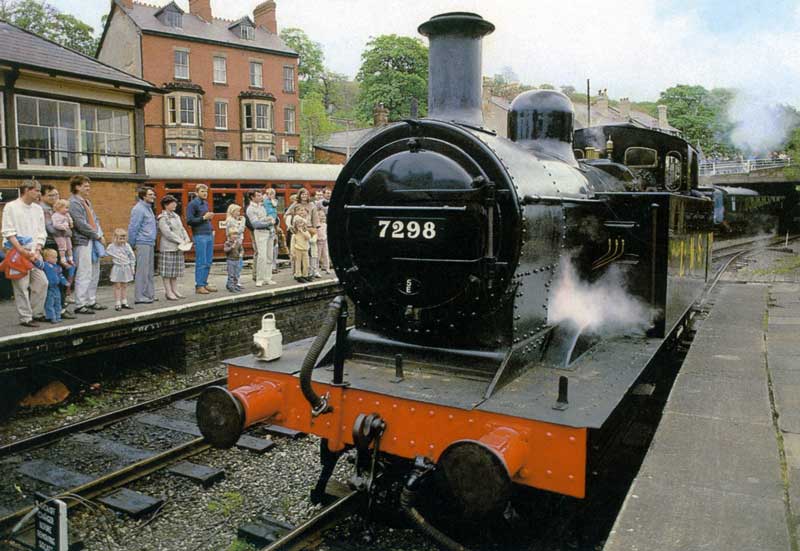 Locomotive ancienne du Llangollen Railway