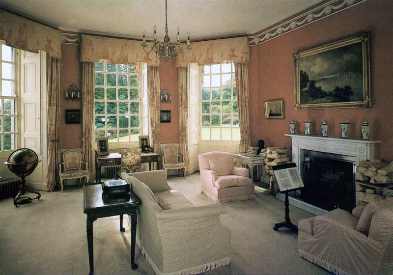 Plass Newydd : le salon octogonal