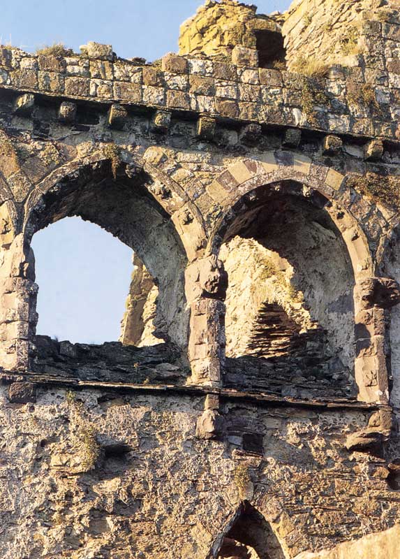 Arcades du palais épiscopal de St David