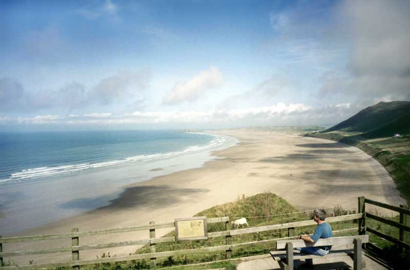 Rhossili : balade vers Worm's Head