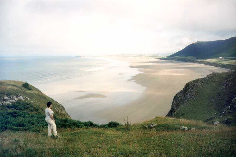 Rhossili :
          balade vers Worm's Head