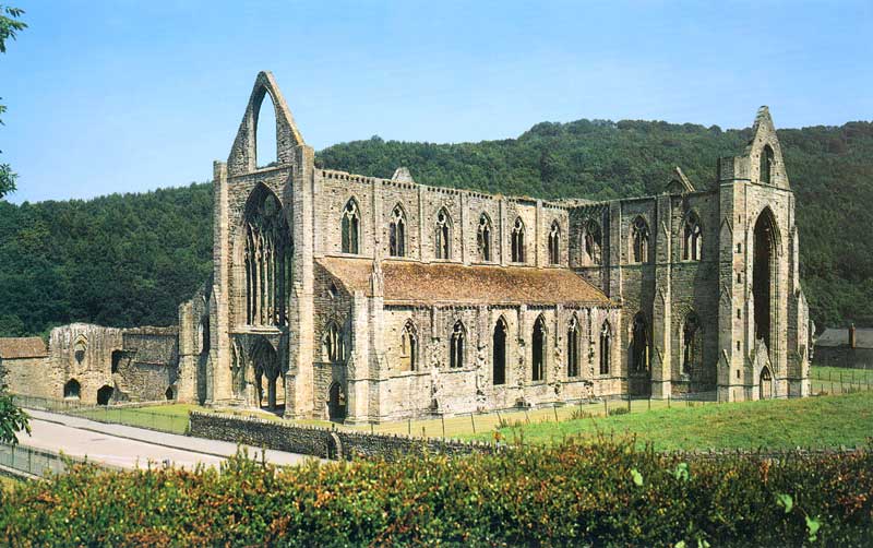 Tintern Abbey : l'abbatiale