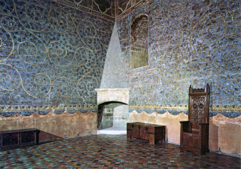 Avignon : la chambre du Pape
