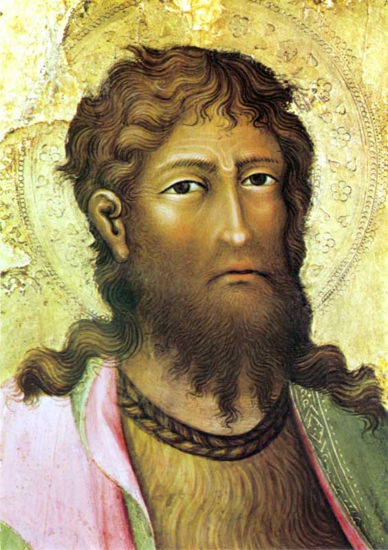 Musée du Petit Palais d'Avignon : Saint
                  Jean-Baptiste par Paolo di Giovani Fei (1369-1411)
