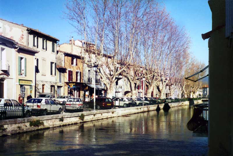 Balade sur les quais de l'Ile-sur-Sorgue
