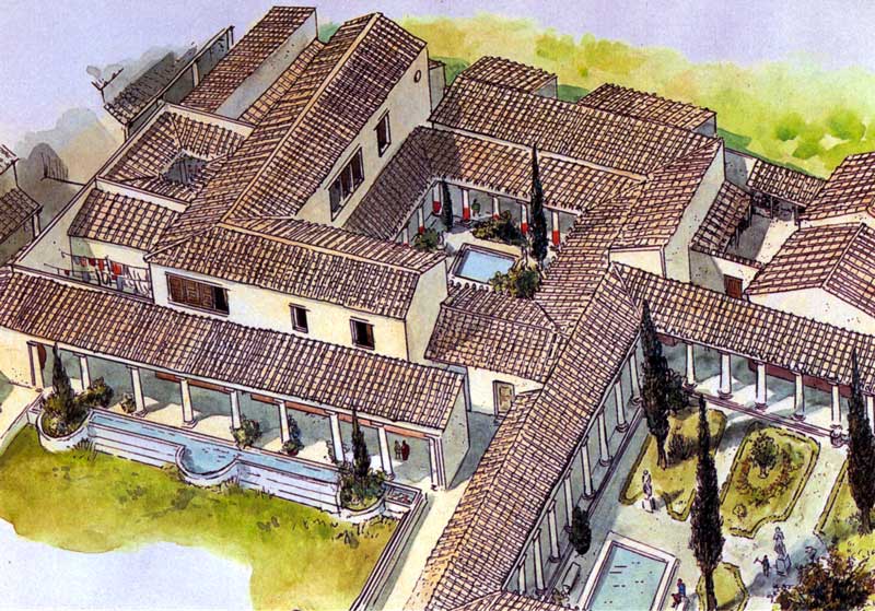 Restitution
                    de La Maison du Dauphin