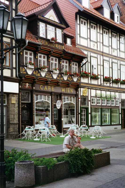 Jean-Paul sur le Grande Rue de Wernigeröde