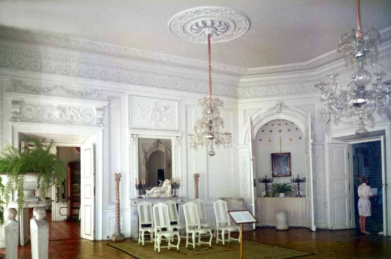 Nieborow : la Grand salon et la chapelle