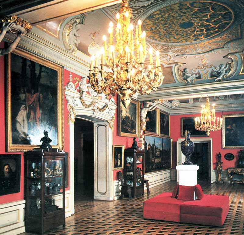 Wilanow : Salle Crimson (aile nord)