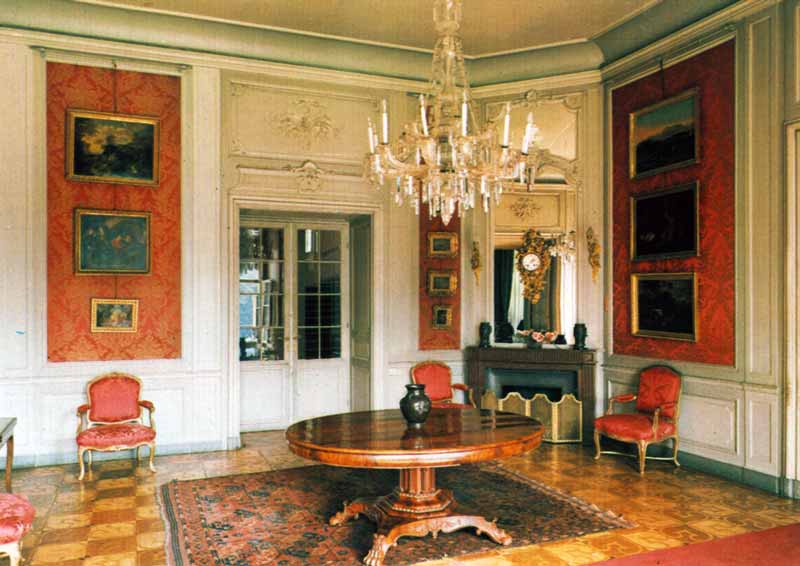 Łancut : Salle de billard