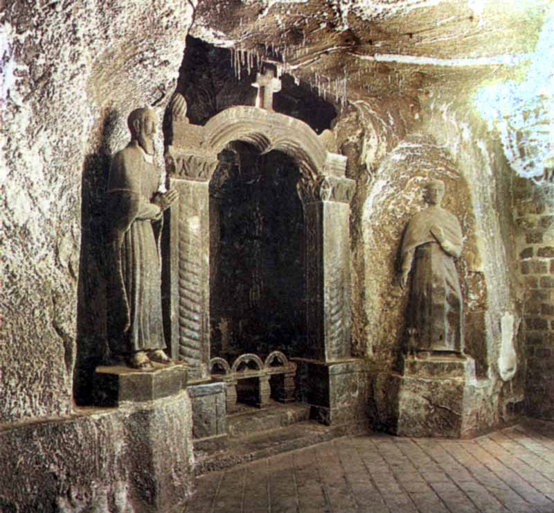 Wieliczka : la chapelle Saint Antoine
