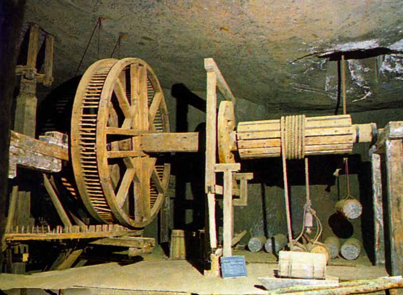 Wieliczka : treuil polonais