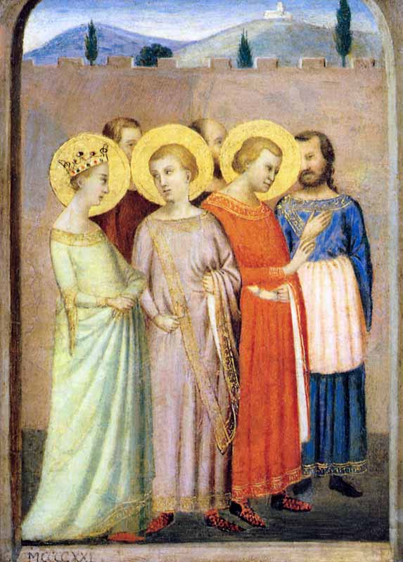 Daddi : Groupe de saints