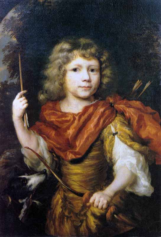 Maes : Portrait d'un garcon en Amour