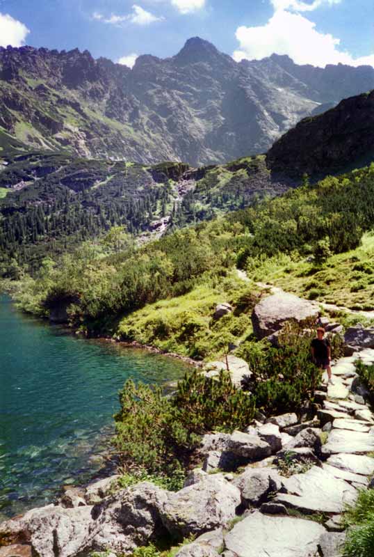 Tour du lac Morskie Oko au retour