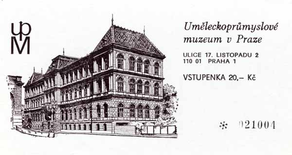 Prague : Musée des Arts Décoratifs