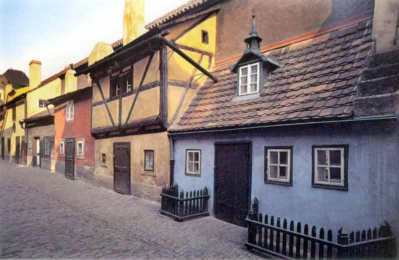 Prague : Zlata-Ulicka (La ruelle-d'or).