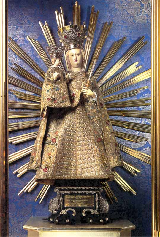 Frauenkirche de München : la Vierge au manteau