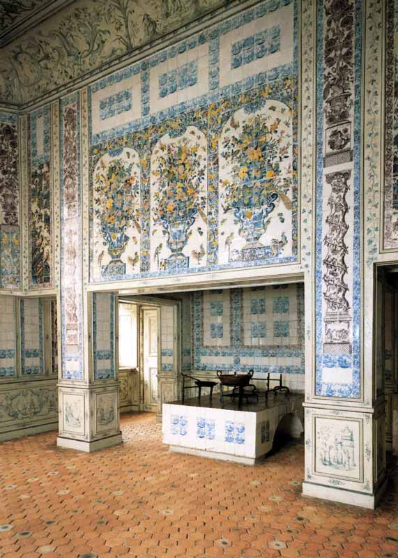 1995-0815-12-Nymphenburg-: cuisine du pavillon de-
                chasse