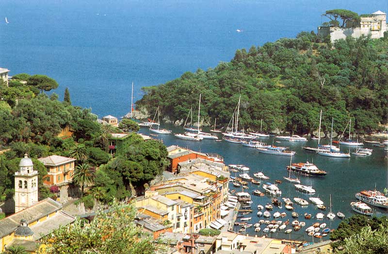Le
                  petit port pittoresque de Portofino
