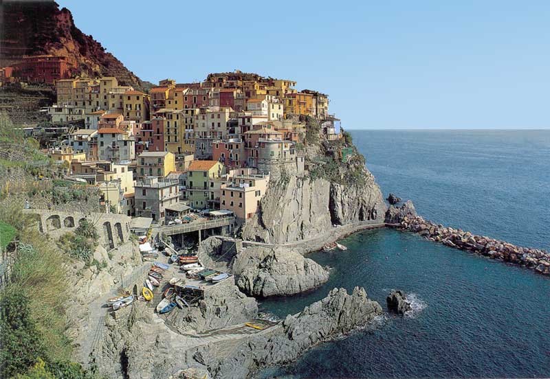 Côte
        Ligure : village perché de Manarola