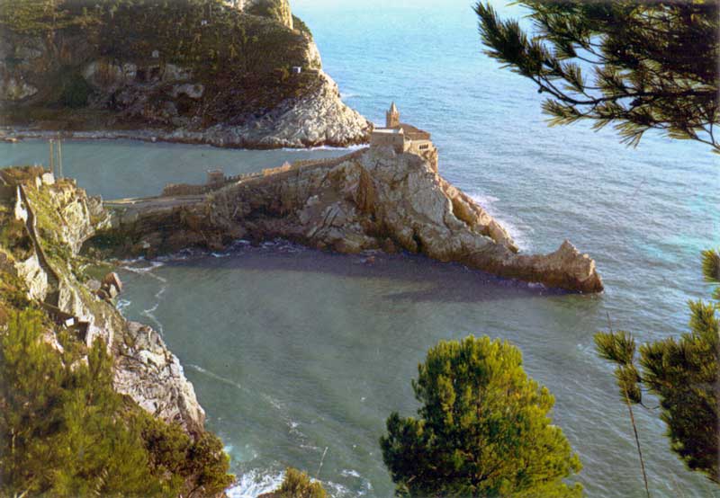 La
                    Baie de Byron à Porto Venere