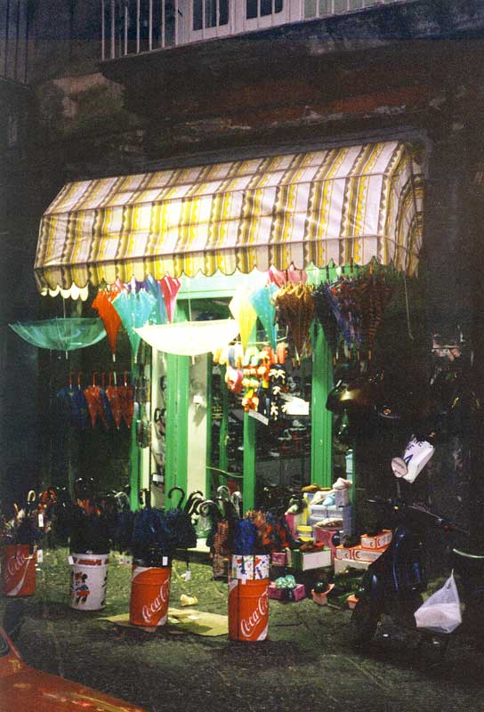 Marchand
                  de parapluie