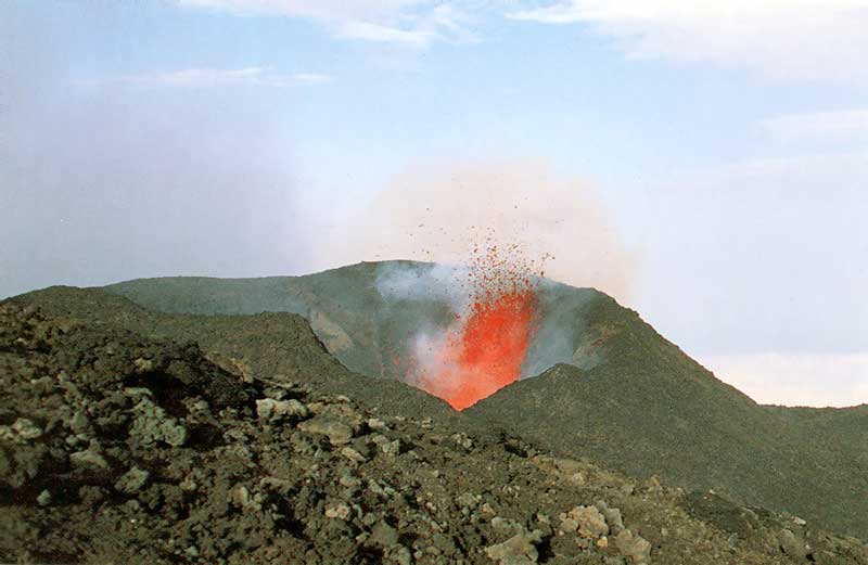 Éruption sur l'Etna